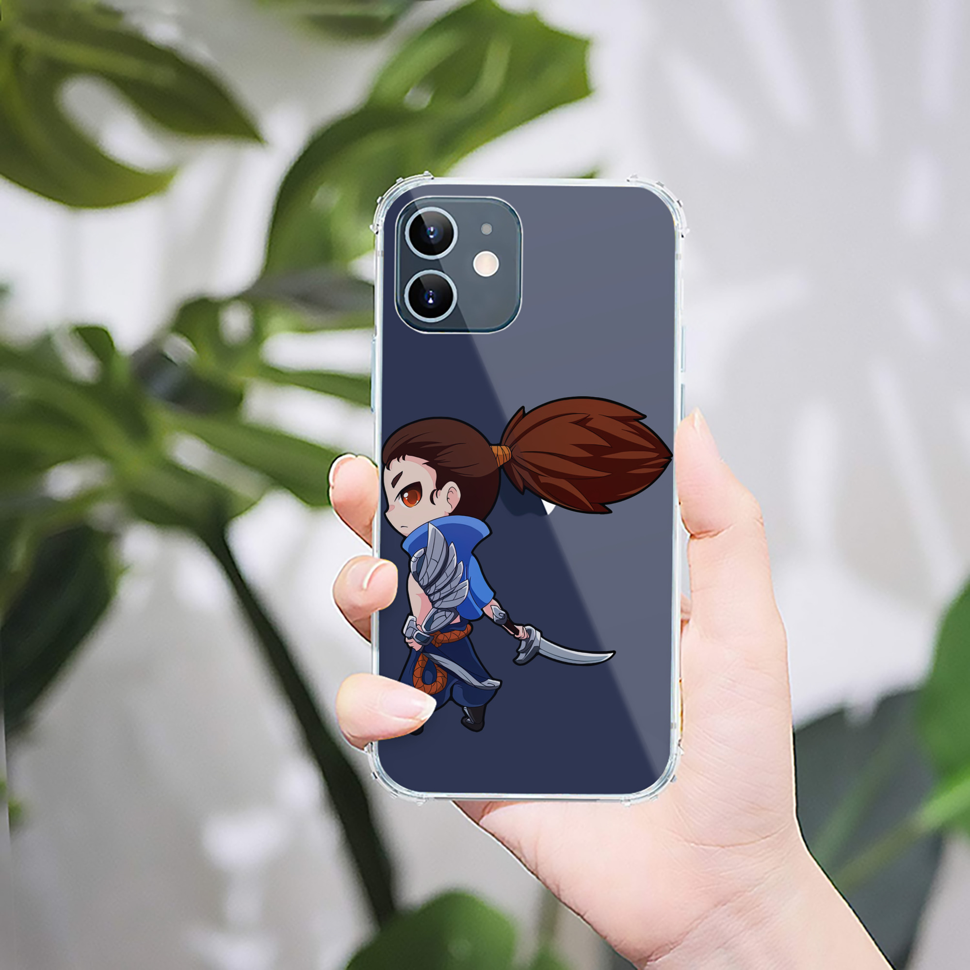 リーグ・オブ・レジェンド League of Legends LOL 【iPhone 12シリーズ対応】透明スマホケース（クリアソフトケース）
